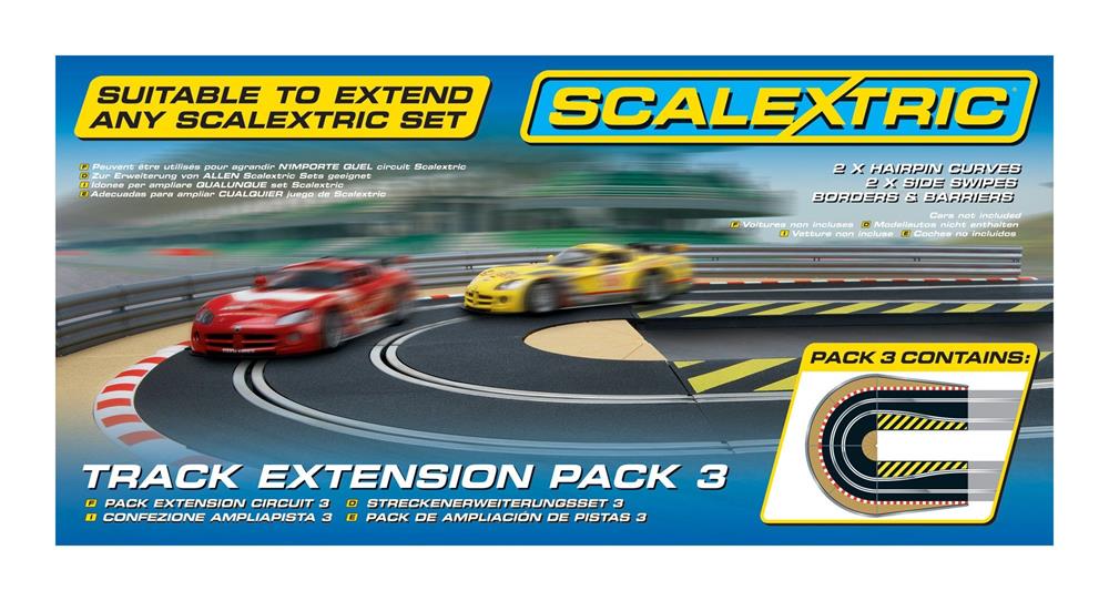 Scalextric C8512 Track Ext. Pack 3 Hairpin