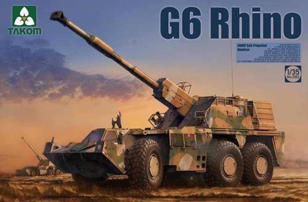 Takom 2052 1/35 G6 Rhino SANDF Self-Propelled  Howitzer