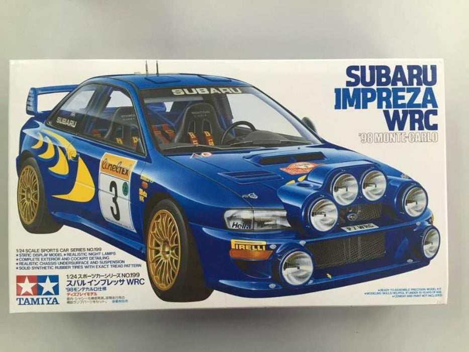 Tamiya 24199 1/24 SUBARU IMPREZZAWRC