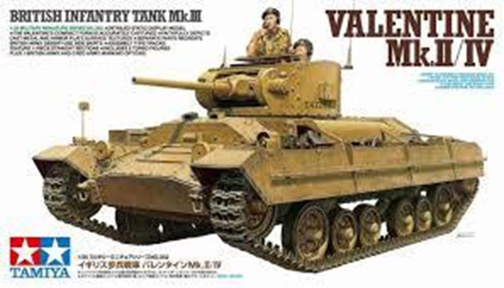 Tamiya 35352 1/35 VALENTINE TANK MKII/IV