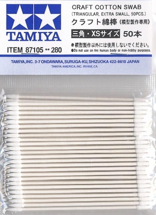 Tamiya 87105 COTTON SWAB TRI XS