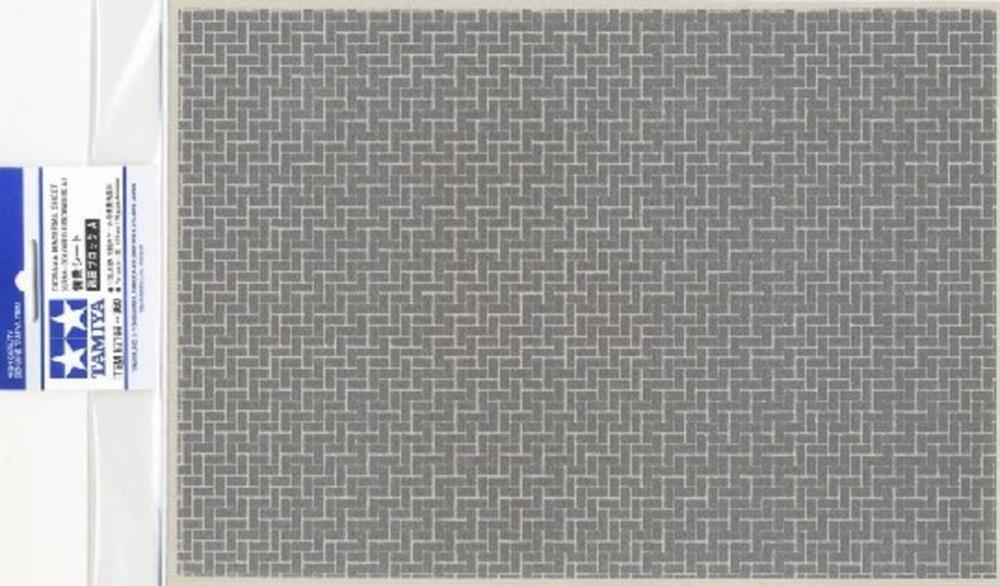 Tamiya 87169 DIORAMA SHEET STONE GRAY BRICK A