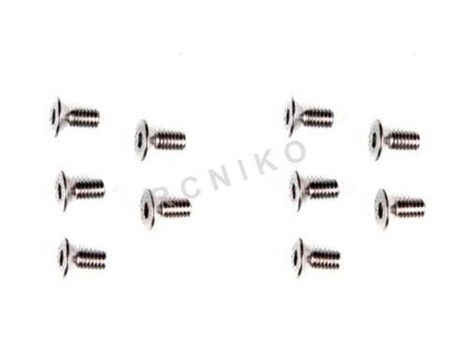 Tamiya 9804210 3x6MM HEX COUNTERSUNK 10 PCS