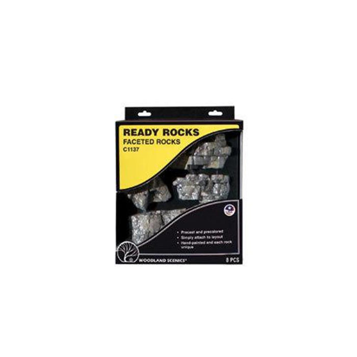 Woodland Scenics C1137 Ready Rocks Faceted Rocks