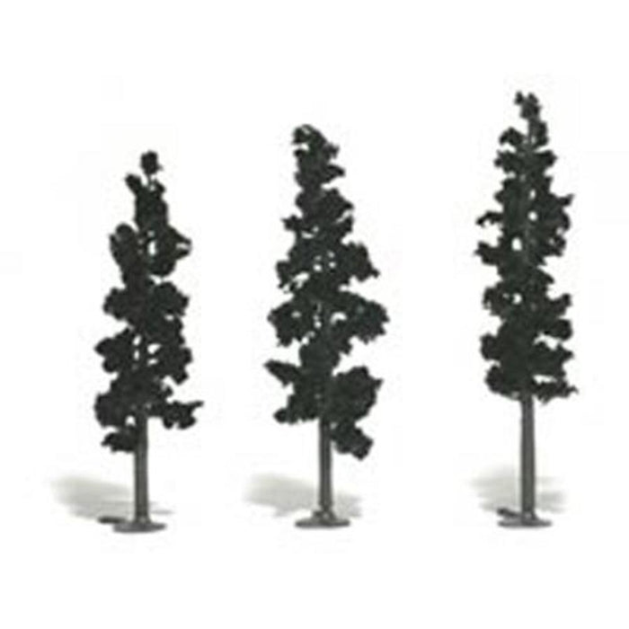 Woodland Scenics TR1113 REALISTIC PINE KIT24PC2.5-6IN