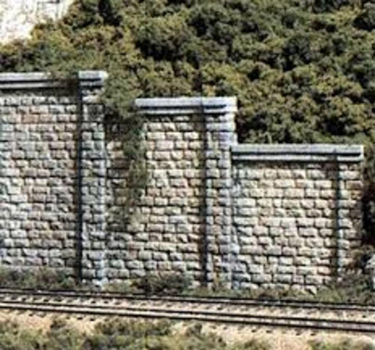 Woodland Scenics C1159 RETAINING WALL CUT STONE N