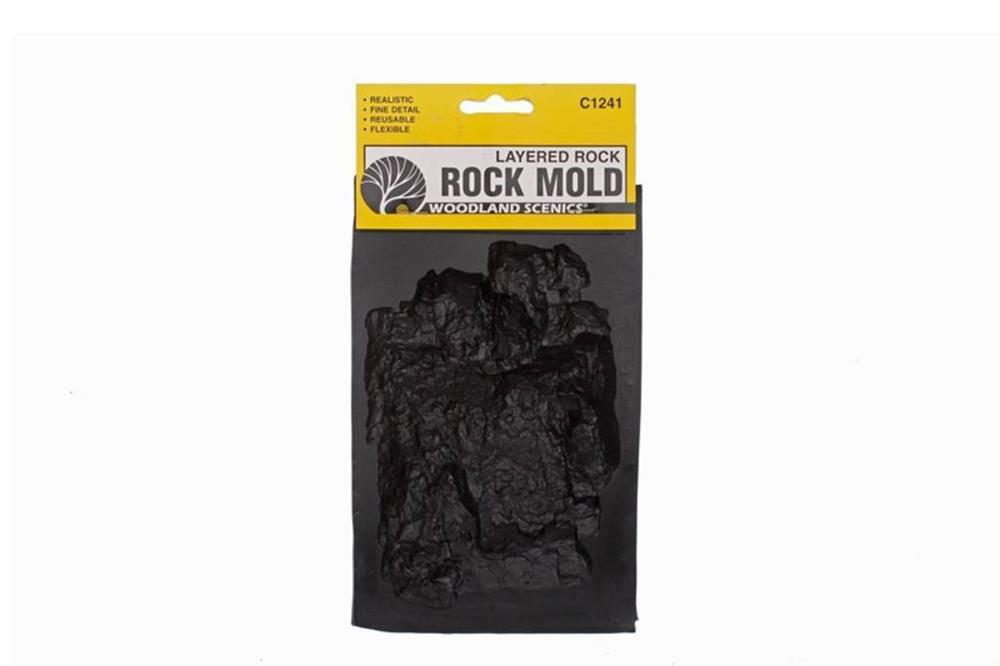 Woodland Scenics C1241 ROCK MOLDS LAYERED ROCK