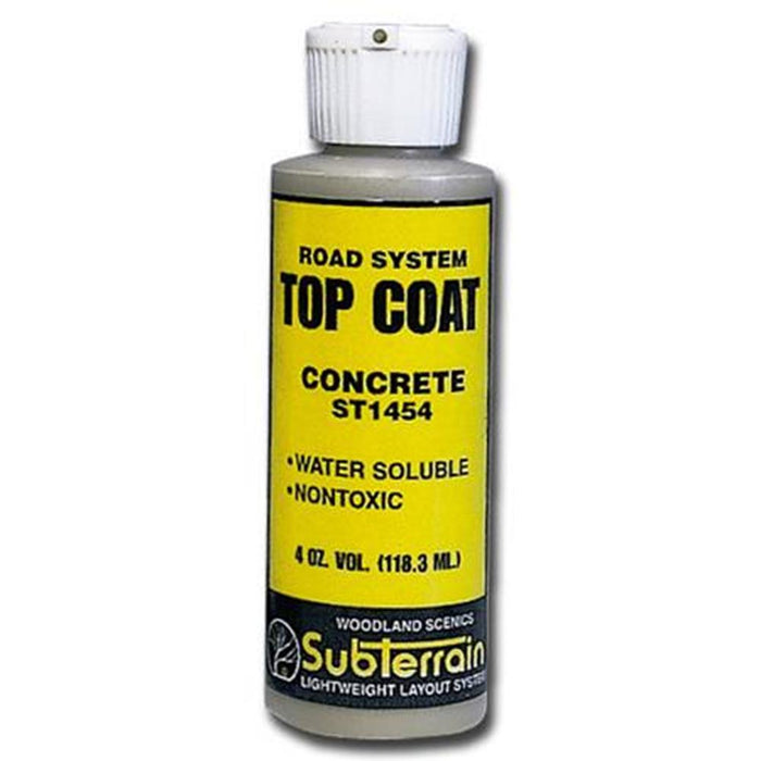 Woodland Scenics ST1454 TOP COAT CONCRETE 4OZ