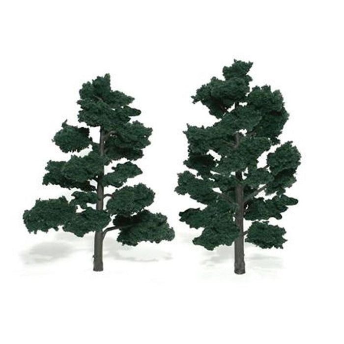 Woodland Scenics TR1517 TREES DARK GREEN 15-17CM 2PCS