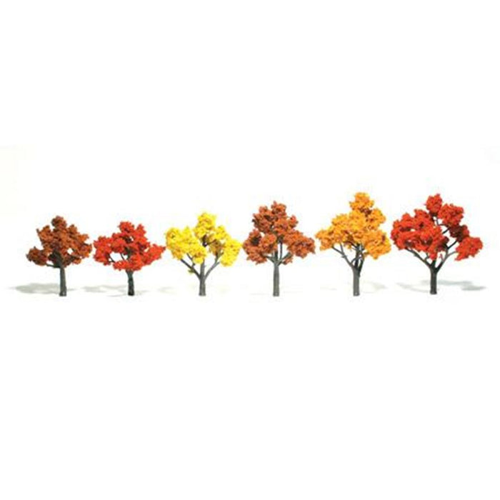 Woodland Scenics TR1541 TREES FALL MIX 7-12CM 6PC