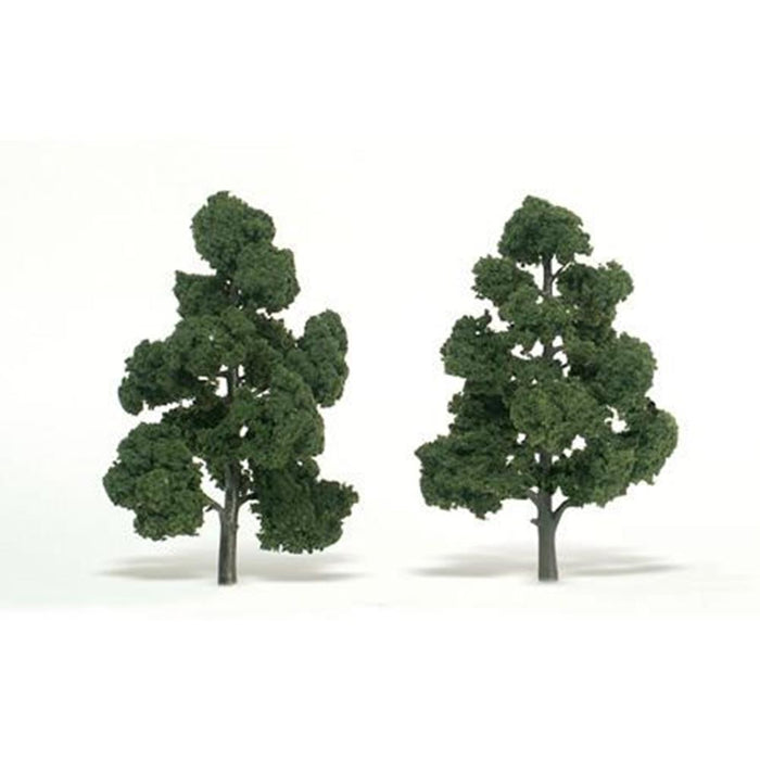 Woodland Scenics TR1518 TREES MEDIUM GREEN 17-20CM 2PCS