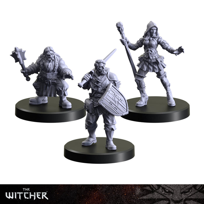 Monster Fight Club 70003 Witcher Rpg Classes 1 - Mage, Craftsman, Man-At-Arms