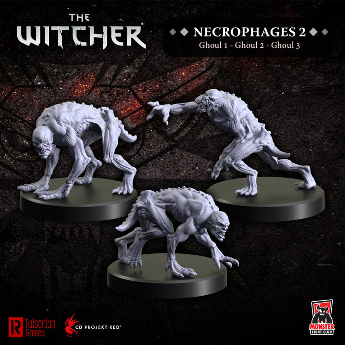 Monster Fight Club 70016 Witcher Rpg Necrophages 1 Ghouls