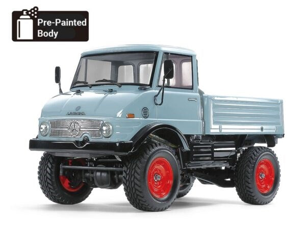 Tamiya 47465 RC Kit: 1/10 4WD Mercedes-Benz Unimog 406 Series U900 w/Pre-painted Body (CC-02)