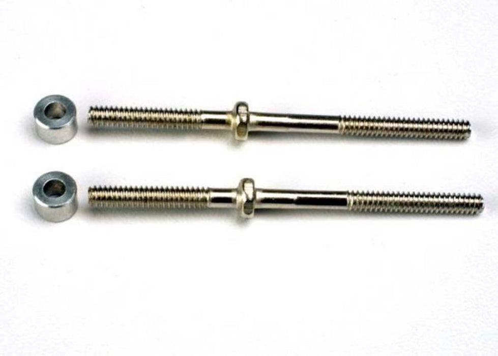 Traxxas 1937 - Turnbuckles (54mm) (2)/ 3x6x4mm aluminum spacers (rear camber links)