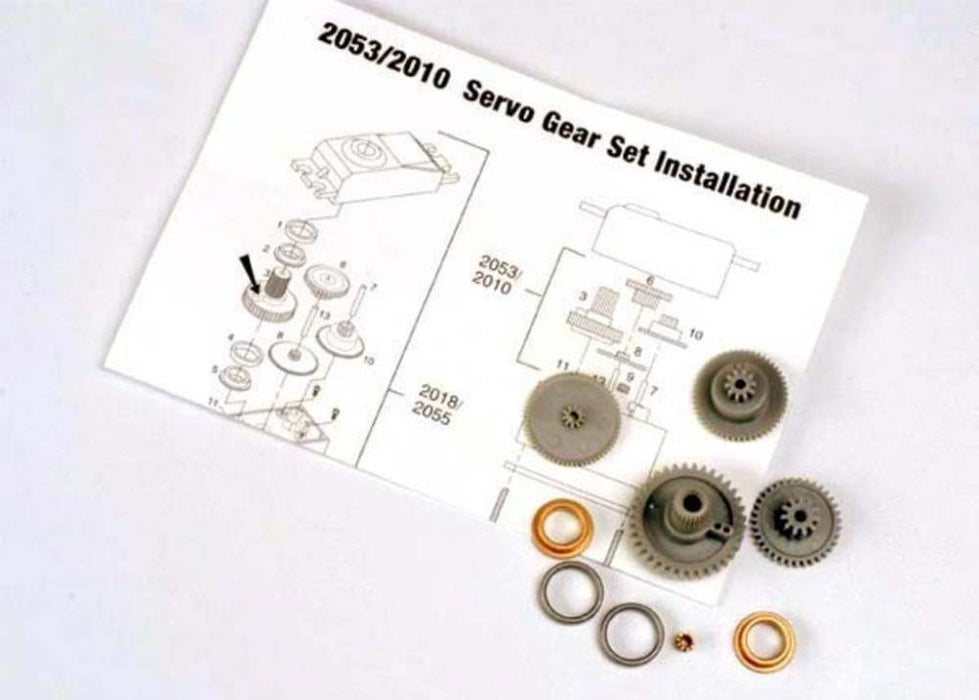 Traxxas 2053 - Gear Set (For 2055 2056 Servos)