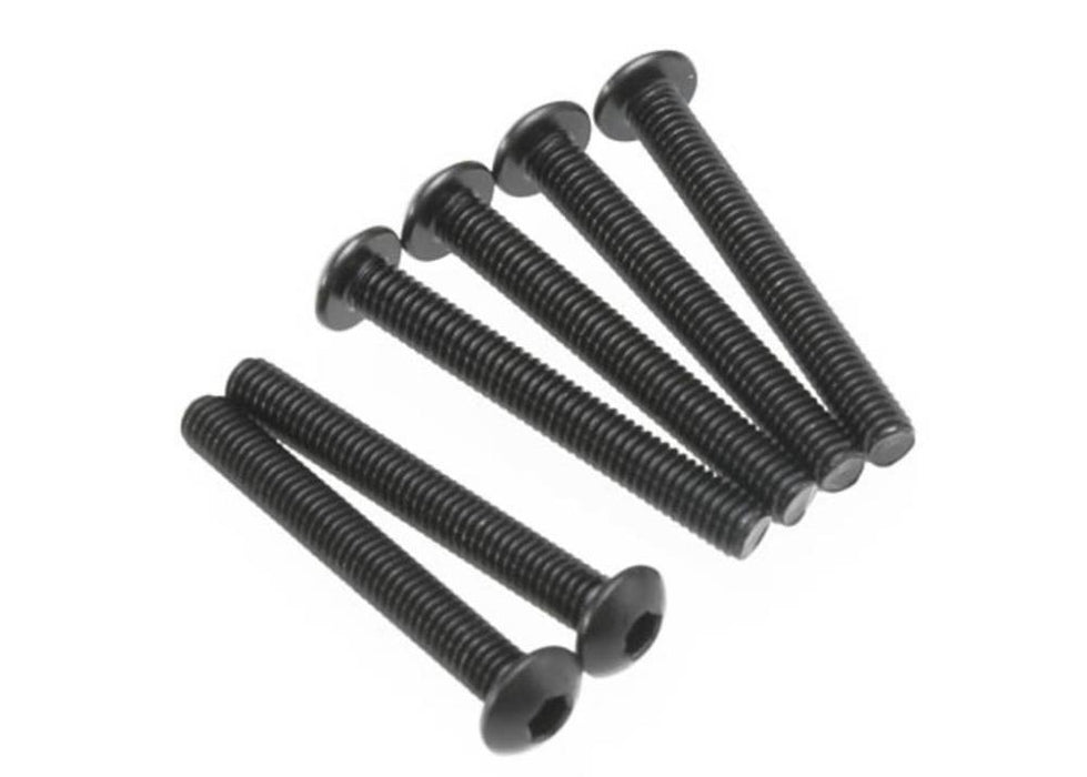 Traxxas 2591 - Screws 3x23mm button-head machine (hex drive) (6)