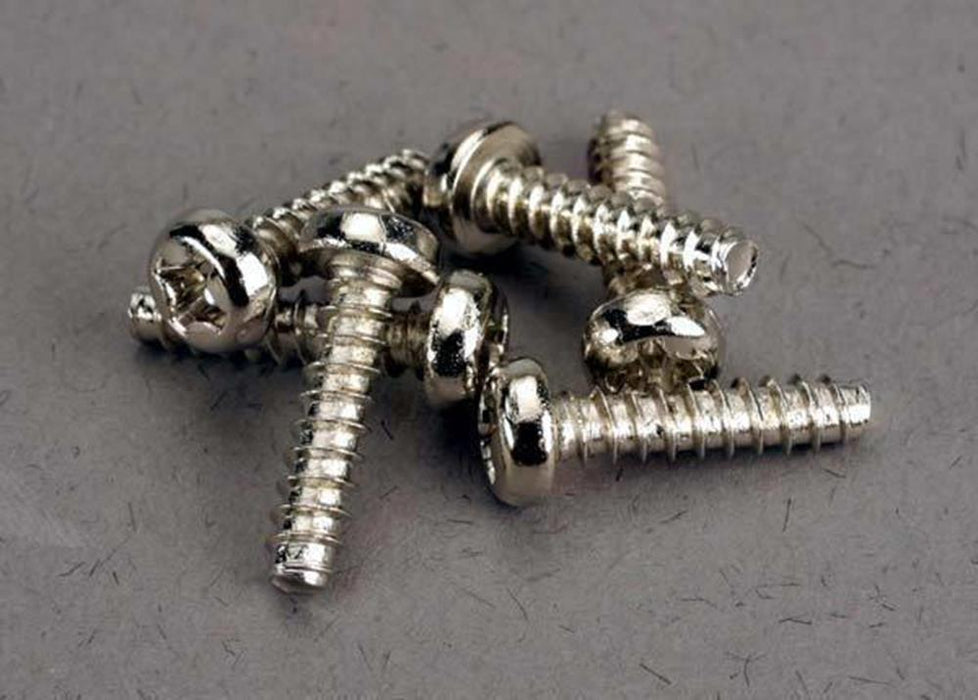 Traxxas 2676 - Screws 3X12Mm Roundhead Self-Tapping (6)