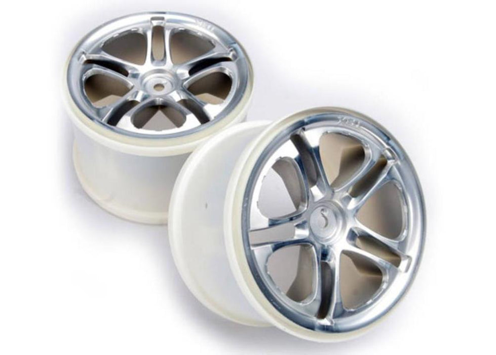 zTraxxas 5172 - Wheels Ss (Split Spoke) 3.8" (Satin) (2) (Fits Revo/Ma