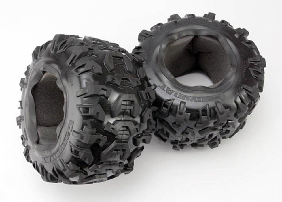 Traxxas 5670 - Tires Canyon At 3.8" (2)/ Foam Inserts (2)