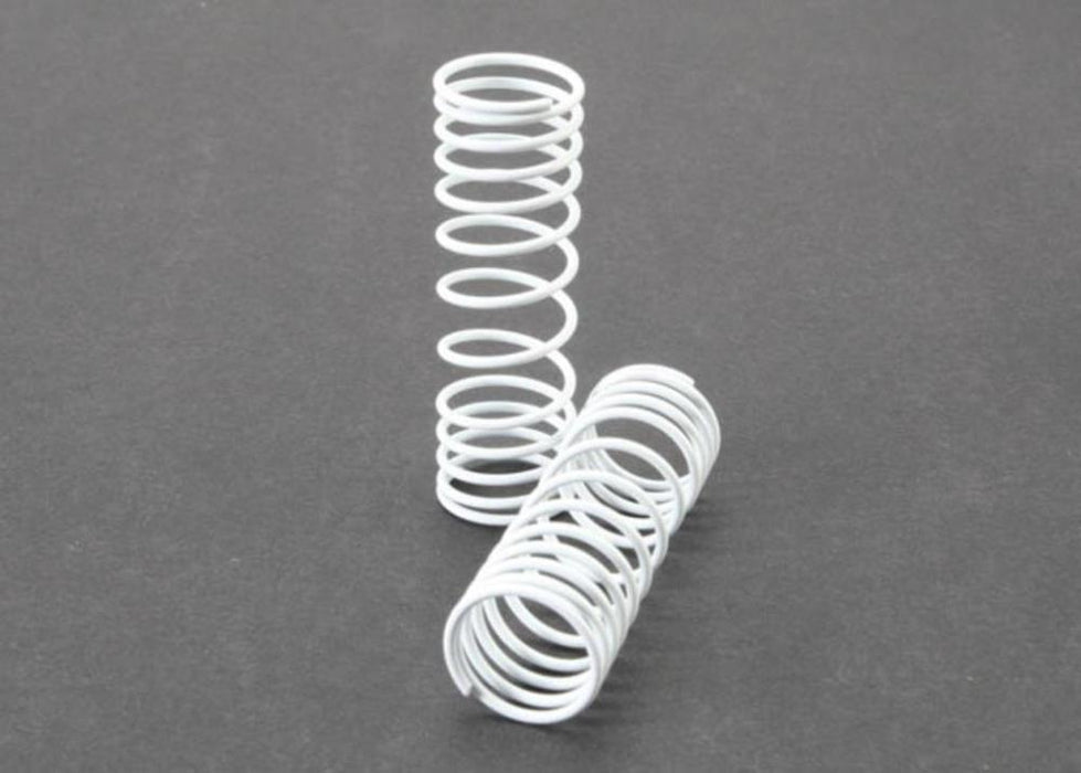 Traxxas 5857 - Springs Front (White) (Progressive Rate) (2)