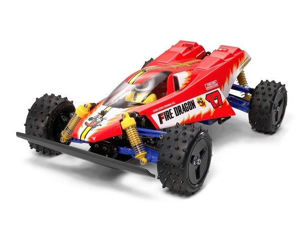 Tamiya 47457 RC Kit: 1/10 4WD Fire Dragon (2020) - Pre-painted