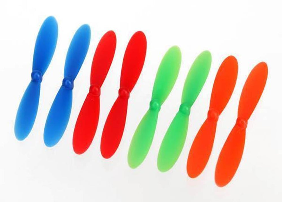 zTraxxas 6226 - Rotor Blade Set Red (2) Blue (2) Green (2) Orange (2)