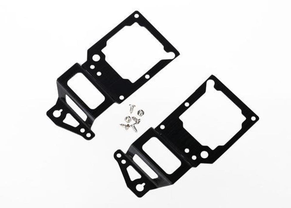 zTraxxas 6333 - Main Frame Side Plate Inner (2) (Black-Anodized)