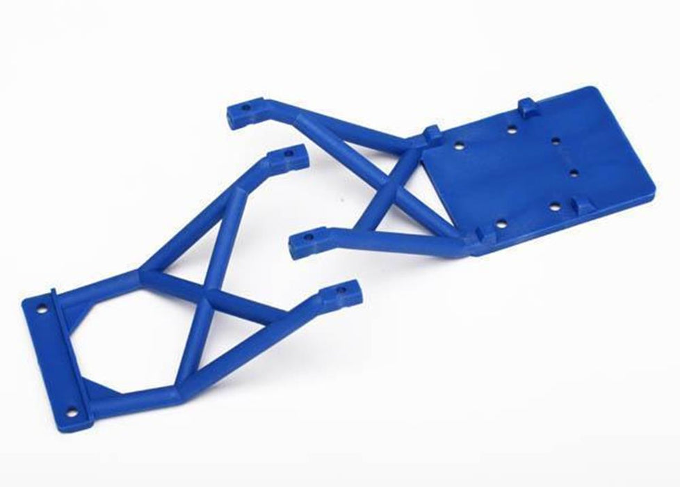 Traxxas 3623X - Skid Plates Front & Rear (Blue)