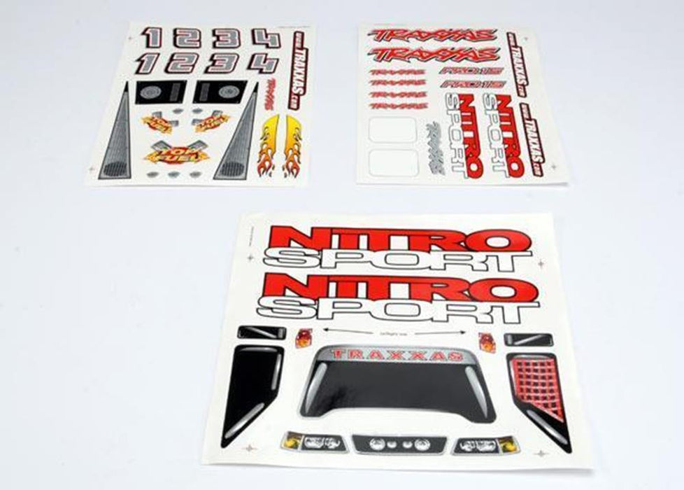 zTraxxas 4513X - Decal Sheet Nitro Sport