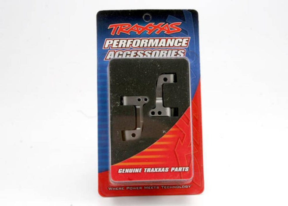 zTraxxas 5536X - Caster Blocks 25-Degree Titanium-Anodized 6061-T6 Alu