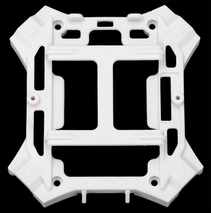 zTraxxas 6624A - Main Frame Lower (White) / 1.6X5Mm Bcs (Self-Tapping) (