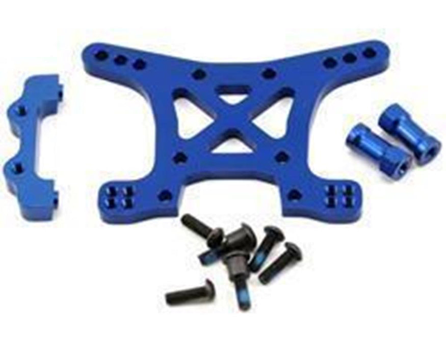 Traxxas 6839X - Shock Tower Front 7075-T6 Aluminum (Blue-Anodized)