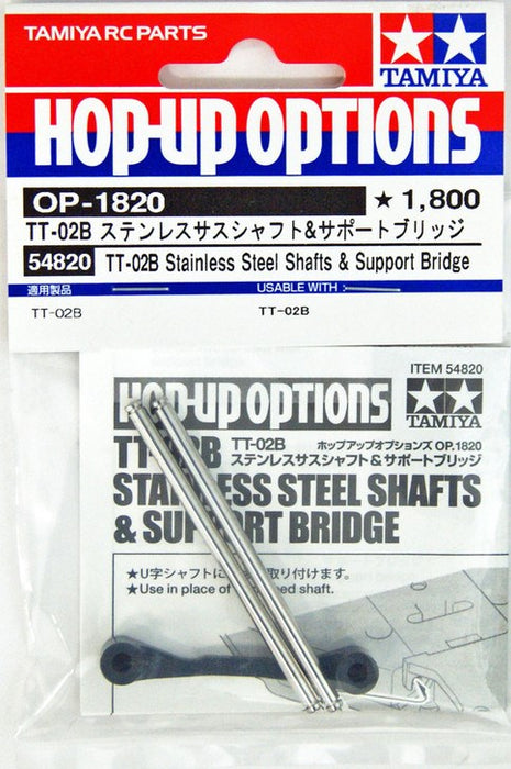 Tamiya 54820 TT-02B BRIDGE & STAINLESS STEEL SHAFT