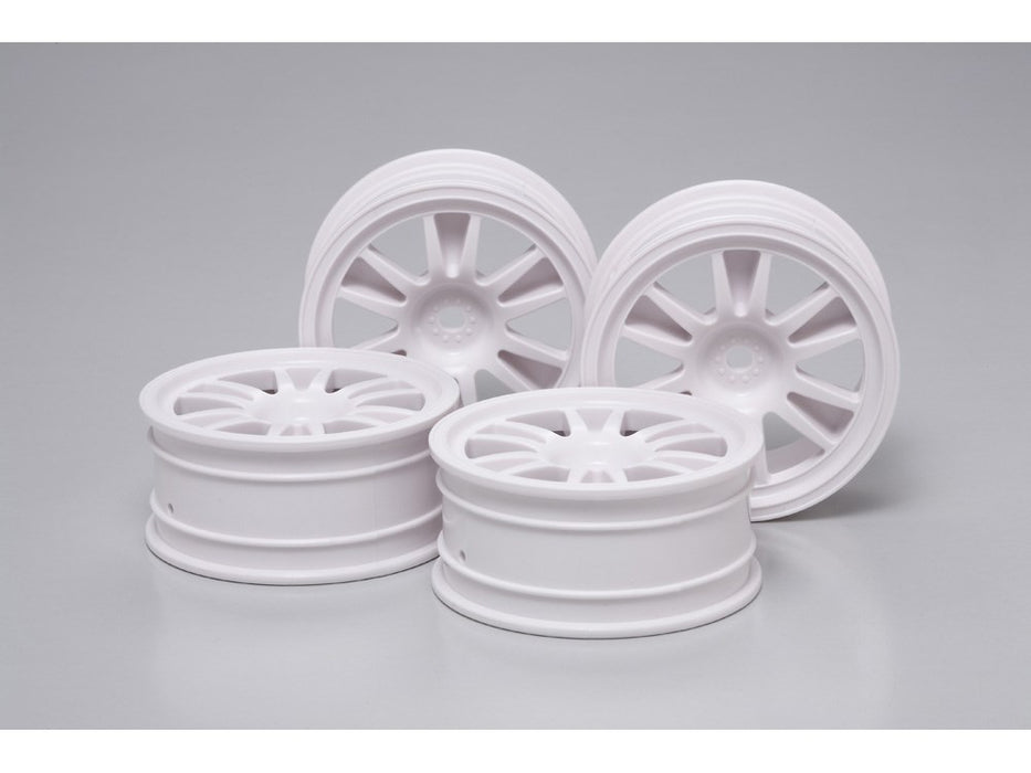 Tamiya 51299 Medium-Narrow 12-Spoke Wheels 4pcs. (24mm Width/Offset +2) Spare Parts no.1299