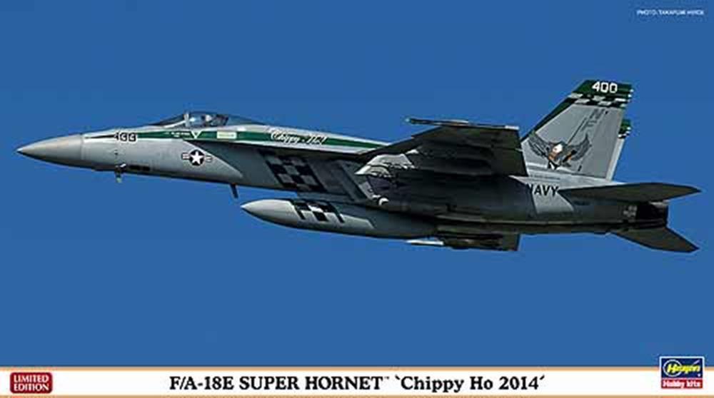 Hasegawa 02111 1/72 F/A- 18E Super Hornet Chippy Limited Edition