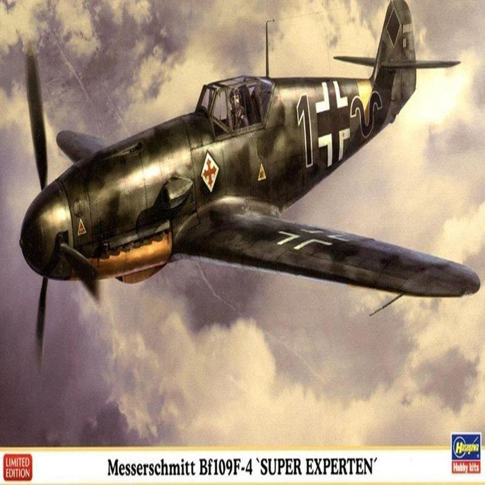 Hasegawa 07379 1/48 Messerschmitt BF109F-4 Super Experten Limited Edition