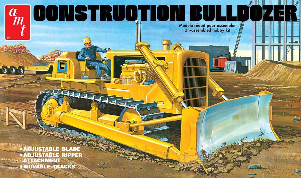 AMT 1086 1/25 Construction Bulldozer