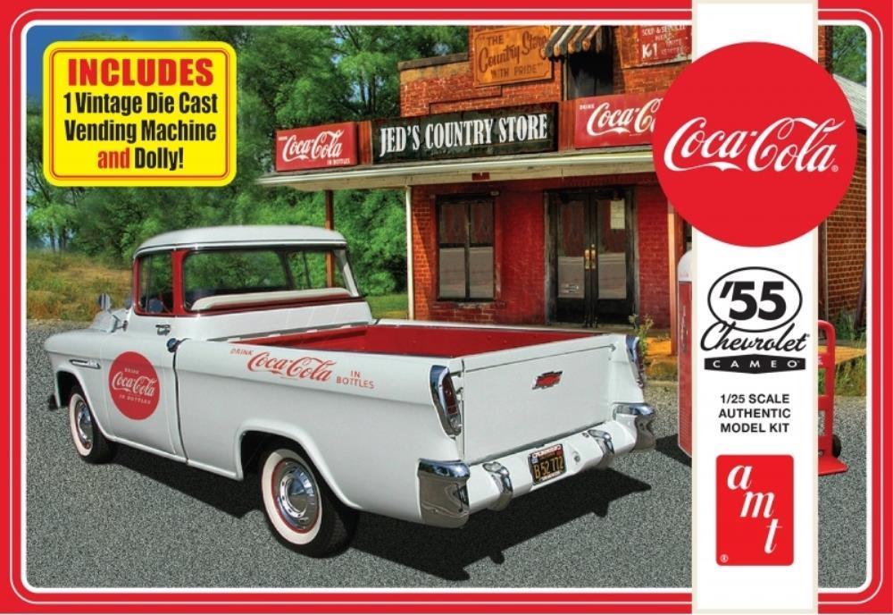 AMT 1094 1/25 1955 Chevy Cameo Pickup Coca Cola