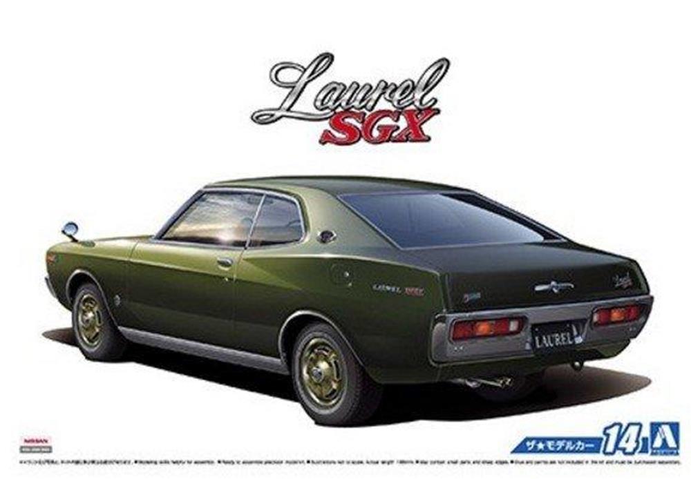 Aoshima 05211 1/24 NISSAN KHC130 LAUREL HT 2000SGX '75