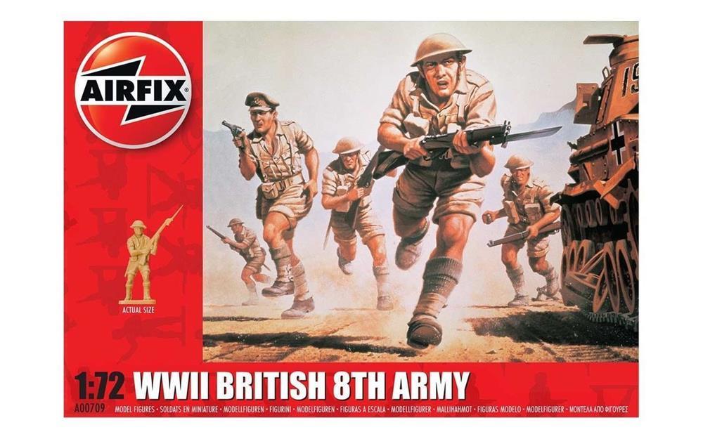 Airfix 00709 1/76 WWII British 8th Army