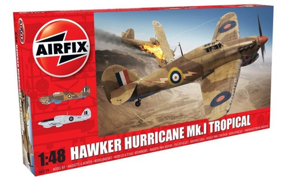 Airfix 05129 1/48 Hawker Hurricane Mk.I-Tropical