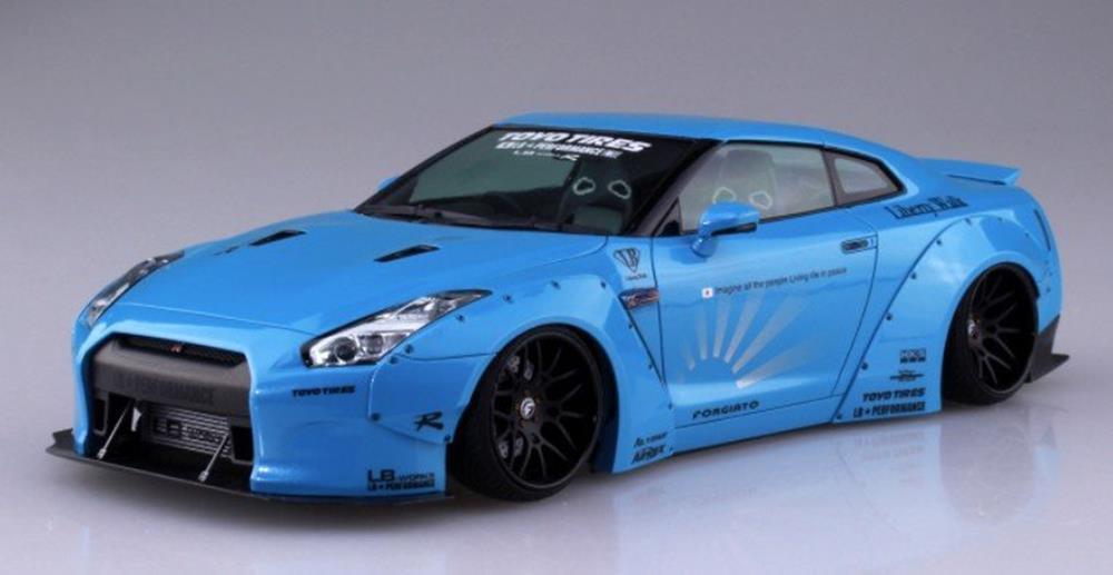 Aoshima 05402 1/24 LB WORKS R35 GT-R VERSION 1