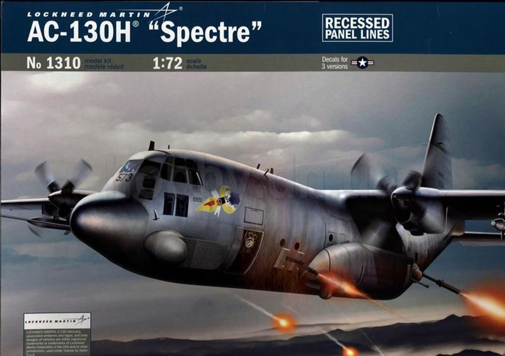 Italeri 1/72 1310 Ac-130H Spectre