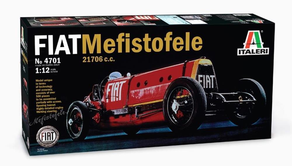 Italeri 4701 1/12th  FIAT MEFISTOFELE