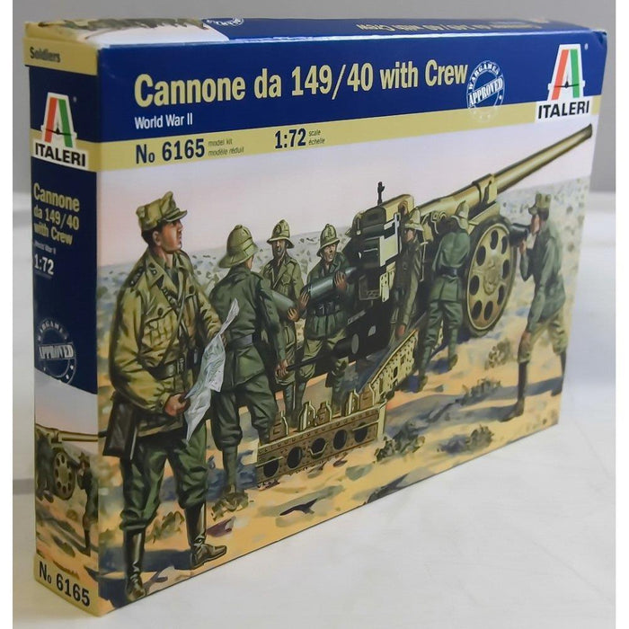 Italeri 6165 1/72 ITALIAN CANNON 149  & CREW