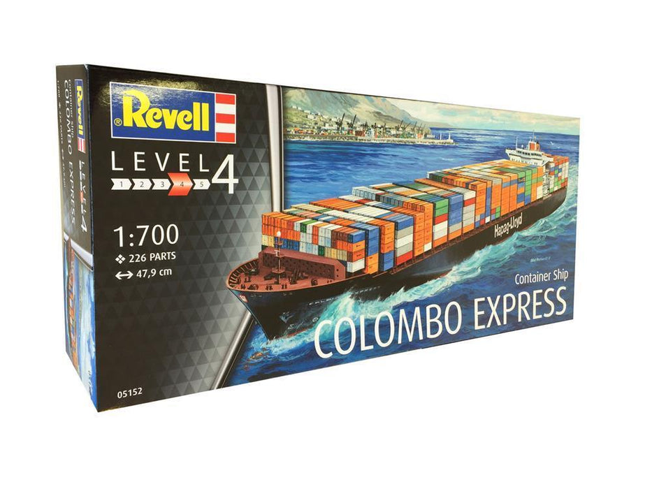 Revell 05152 1/700 COLOMBO CONTAINER SHIP W/ETCHED PARTS