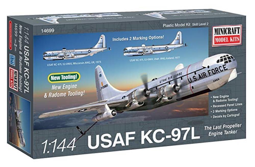 cMinicraft Model Kits 14699 1/144 KC-97L USAF (2 decal options)