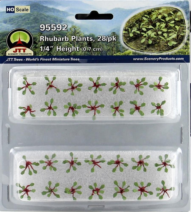 cJTT Scenery 95592 HO Scale Rhubarb (28 Pack)