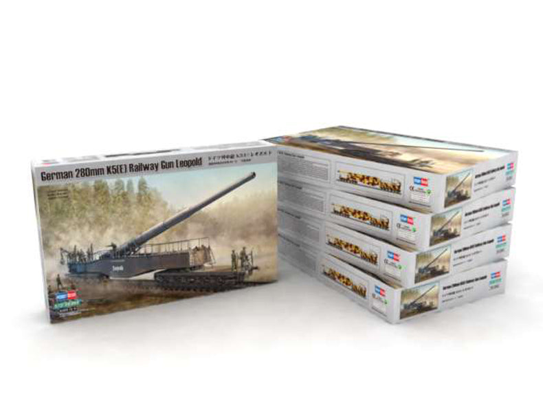 Hobby Boss 82903 1/72 German 280mm K5(E) Railway Gun Leopold